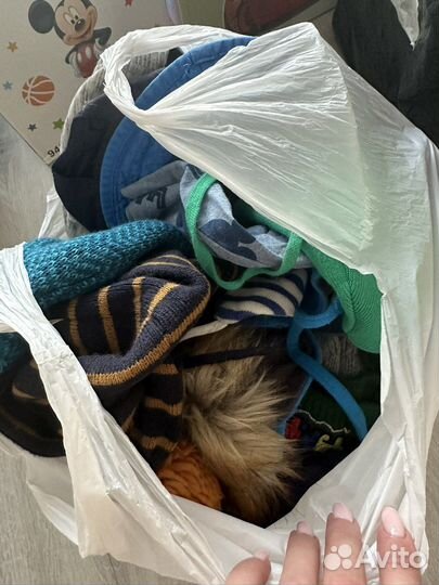 Шапки пакетом для детей