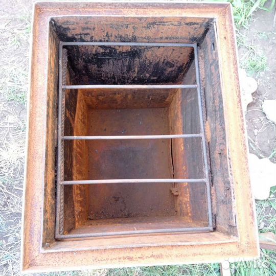 Коптильня горячего копчения металл