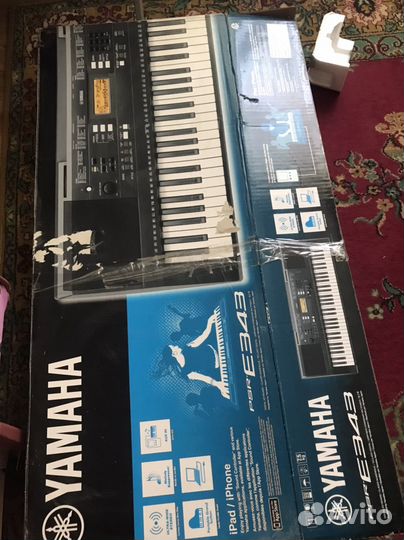 Синтезатор yamaha psr e343