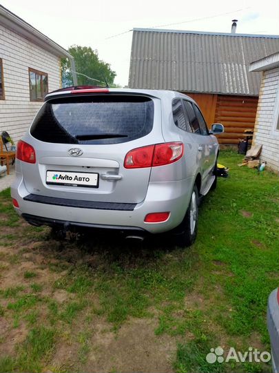 Hyundai Santa Fe 2.2 AT, 2007, 272 000 км