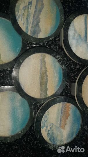 Каменные рамки под насыпное панно