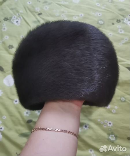 Шапка норковая женская