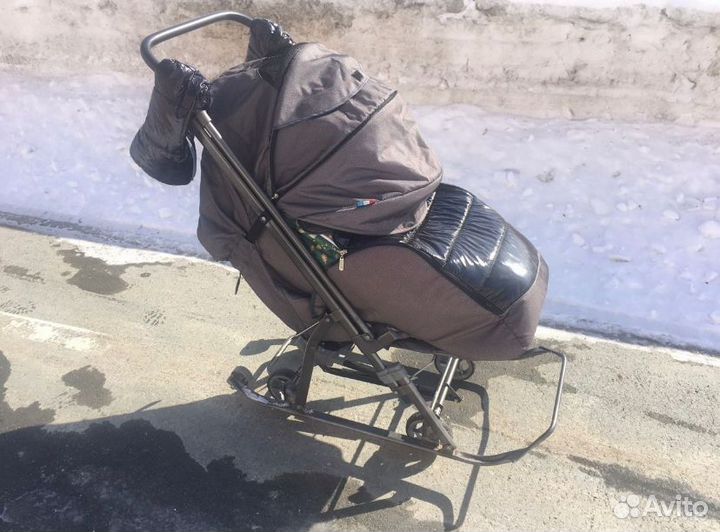 Коляска санки