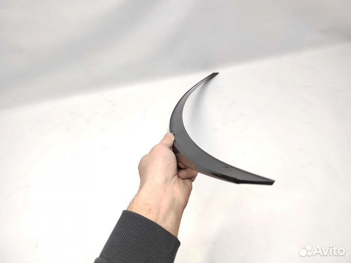 Спойлер BMW G20 CS Стиль качество черный глянец