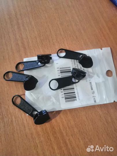 Бегунок для молнии. тип 8мм. Т8. Для спирали