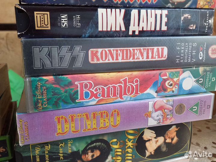 Видеокассеты vhs фильмы