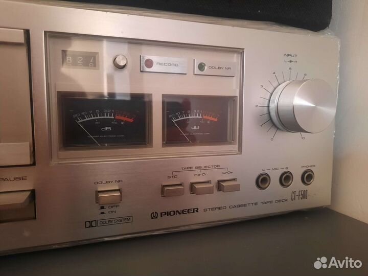 Кассетная дека pioneer CT-F500