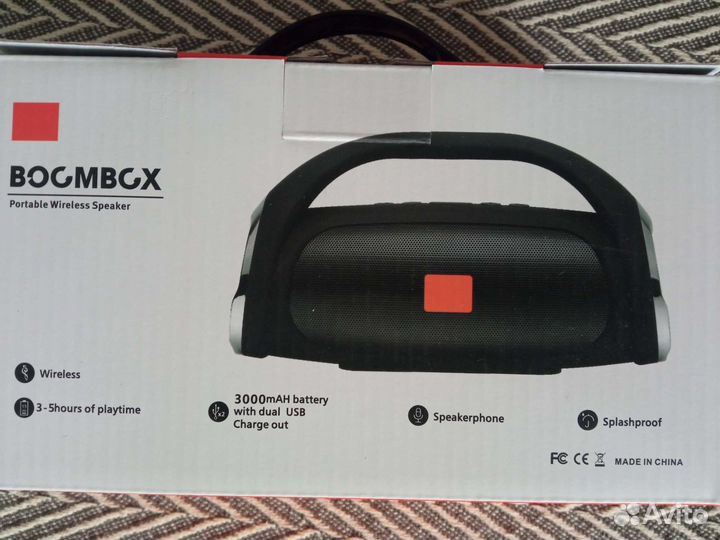 Музыкальная колонка с блютузом