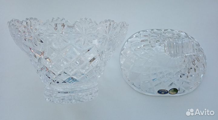 Вазы. Хрусталь. Богемия. Новые, современные