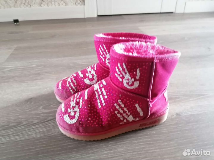 Сапоги угги зимние 34