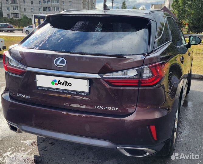 Lexus RX 2.0 AT, 2017, 138 000 км