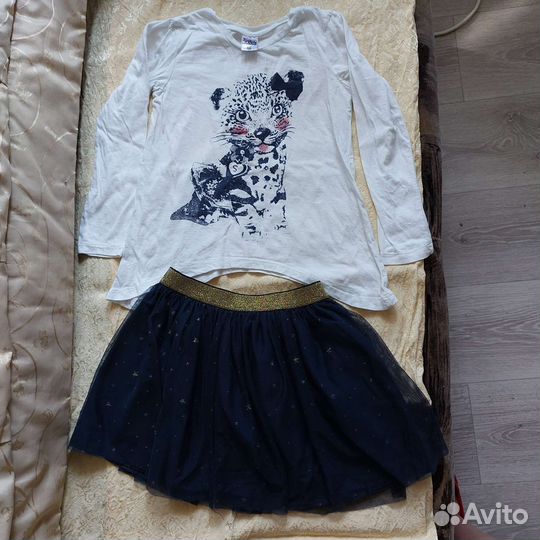 Одежда для девочки пакетом 110 116