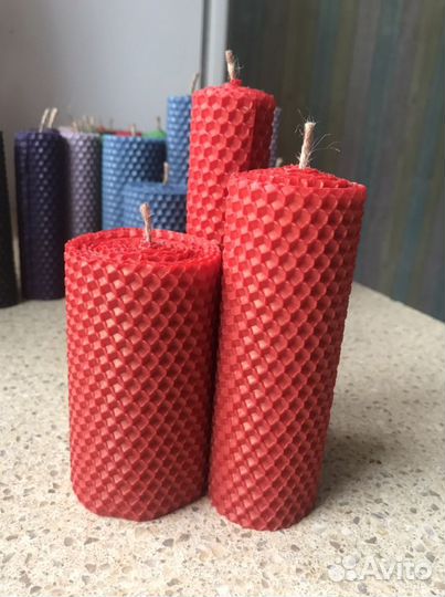 Свечи из вощины