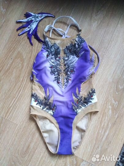 Купальник для синхронного плавания девочки