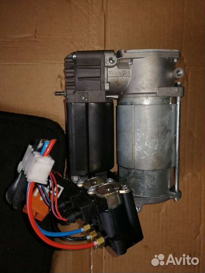 Компрессор пневмоподвески Бмв Мерседес Ауди