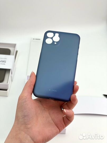 Чехол на iPhone 11/12/13 ультратонкий K-Doo