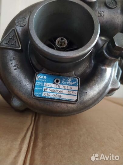 Продам турбину фольксваген т4 25 тди acv адт ориги