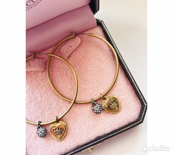 Серьги juicy couture
