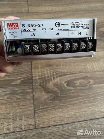 Блок питания mean well s 350 24