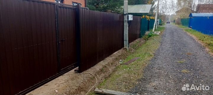 Забор под ключ