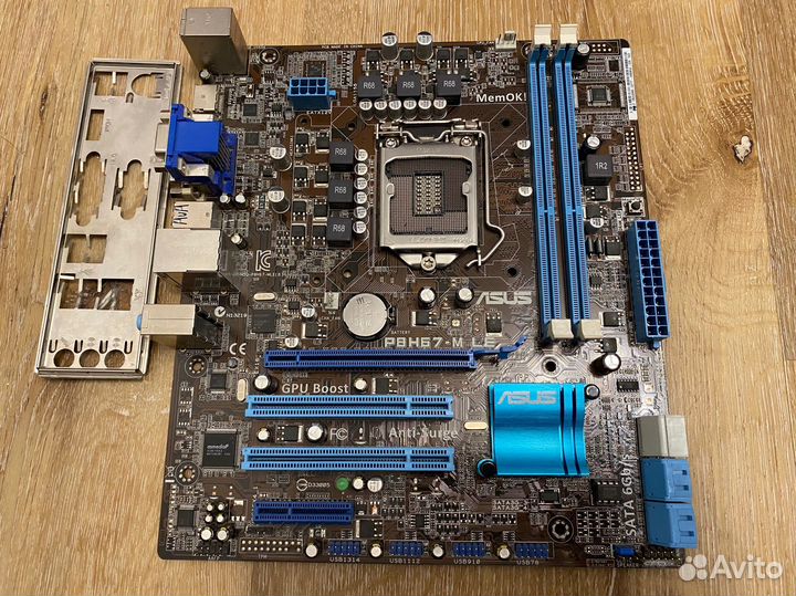 Материнская плата Asus P8H67-M LE