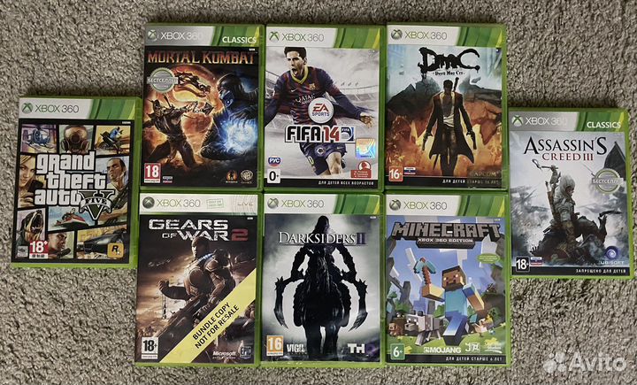 Игры для Xbox 360- Гарантия