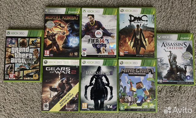 Игры для Xbox 360- Гарантия
