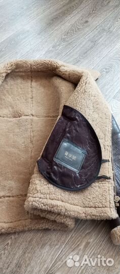 Куртка-пилот овчина