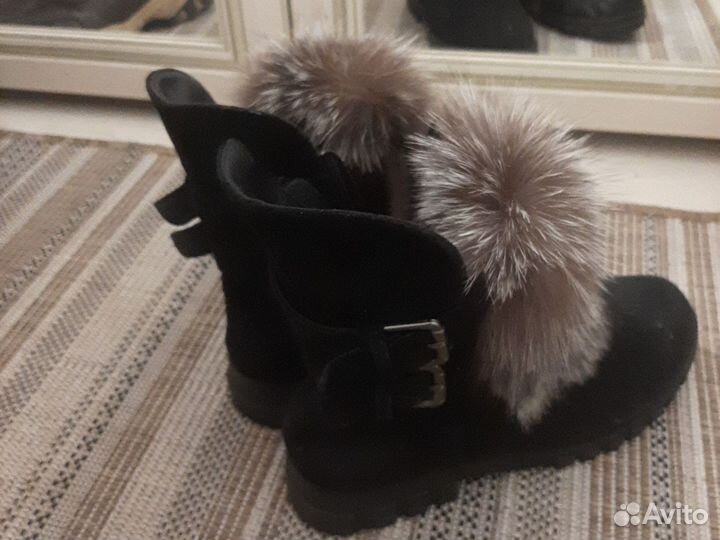Натуральные сапожки