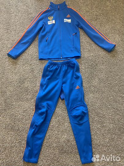 Лыжный разминочный костюм adidas