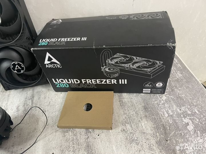 Водяное охлаждение arctic freezer iii 280mm