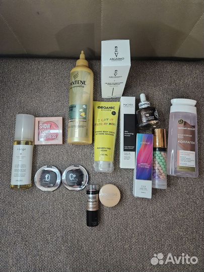 Набор косметики argasmo, note, maybelline, lebel