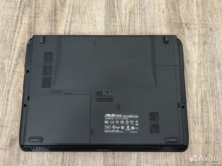 Ноутбук asus K40IN модернезированный