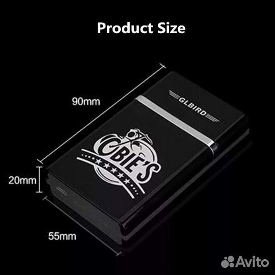 Портсигар новый. USB не работает