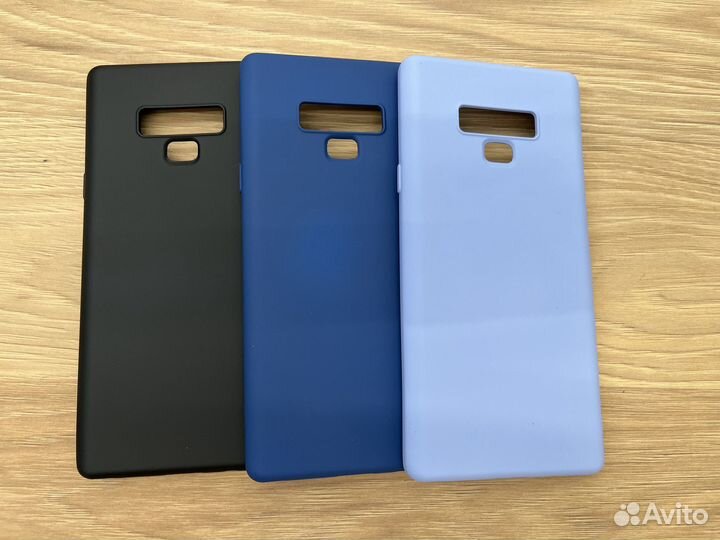 Чехол сииконовый на Samsung Note9