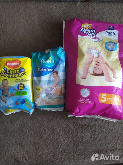 Подгузники трусики 4
