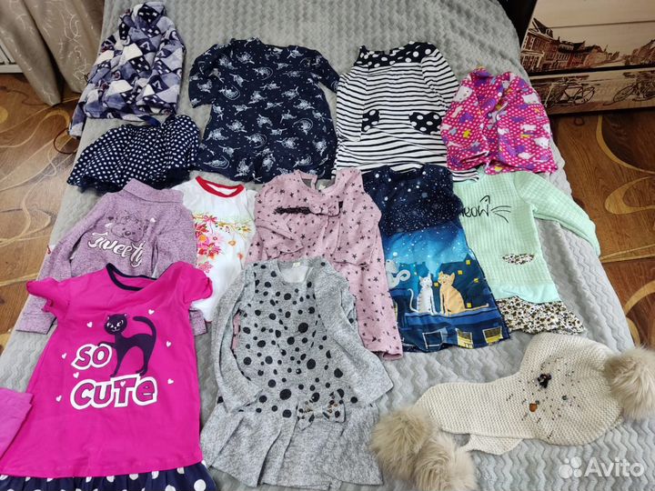 Вещи пакетом на девочку