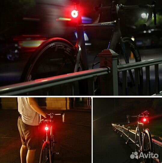 Фонарь задний STS BC-TL5557 черный Vol1840