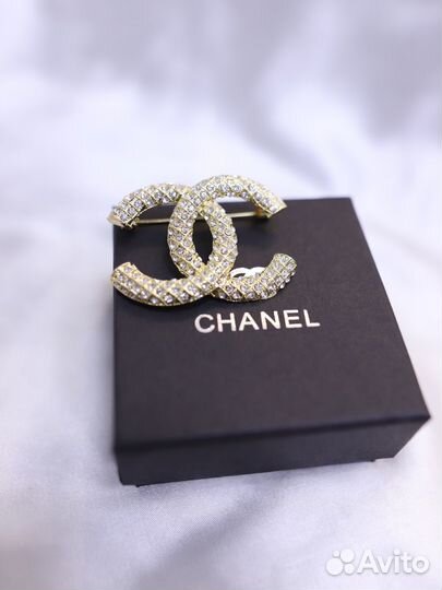 Брошь chanel Шанель