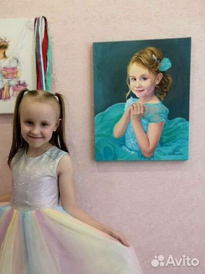 Портрет на заказ по фото (ручная работа)