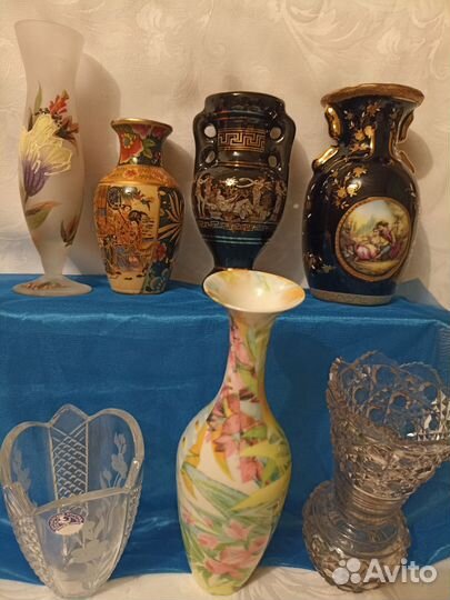 Вазочки из домашней коллекции