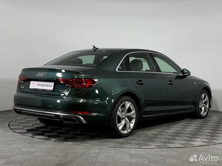 Audi A4 2 AMT, 2018, 117 000 км