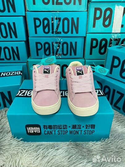 Puma Suede XL Розовые оригинал Poizon