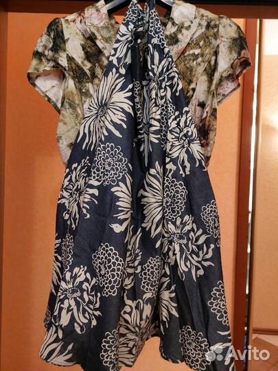 Юбка миди хлопок