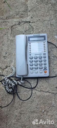 Телефон стационарный panasonic kx-ts2365ruw