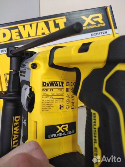 Перфоратор DCH172N Dewalt