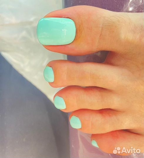 Педикюр комплекс с гель-лак