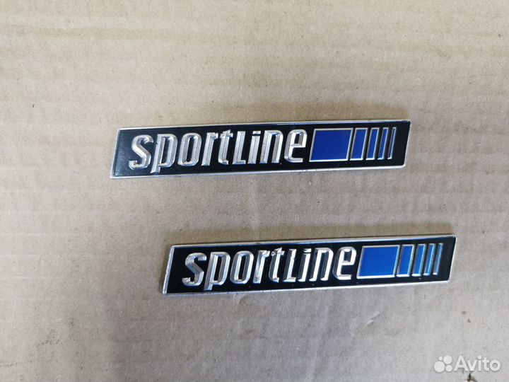 Шильды Sport Line на Mercedes W124. Оригинал