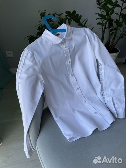 Блузка на девочку 146 школьная