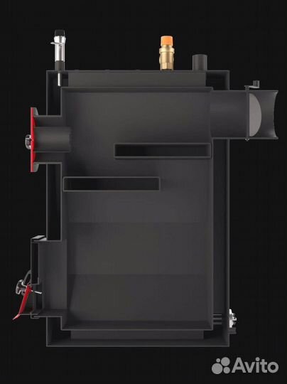 Твердотопливный котёл 100 квт